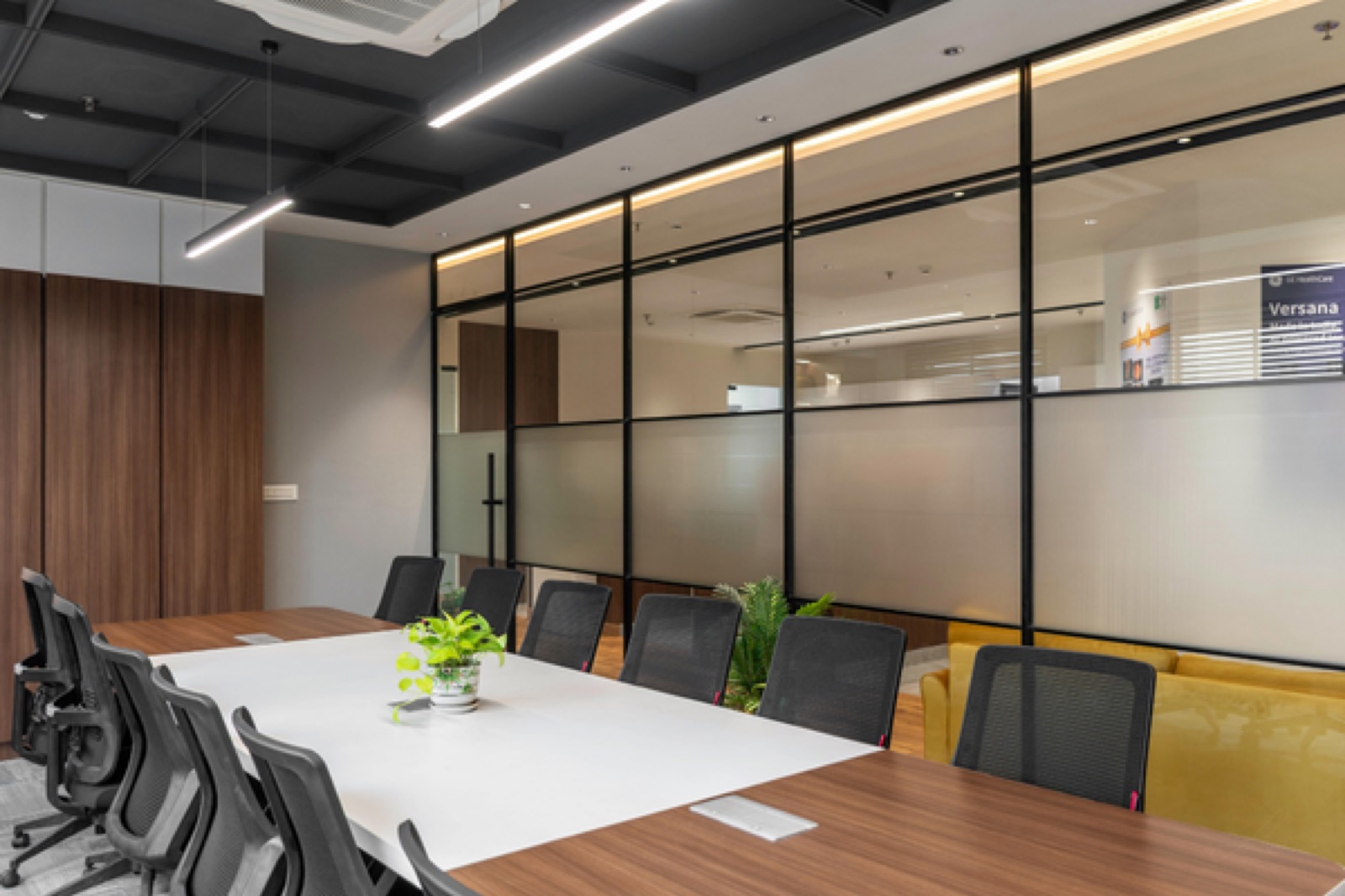 Clean conference room